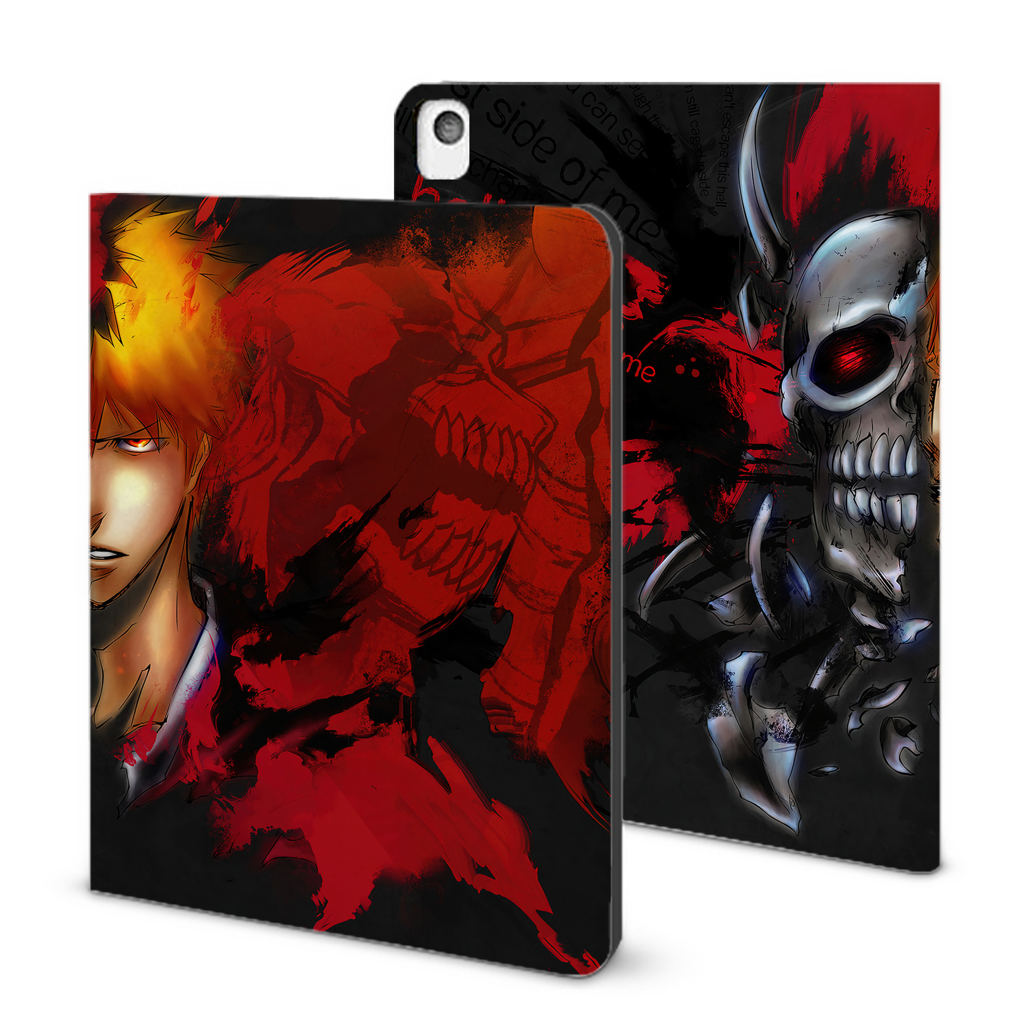（画像用） ブリーチ BLEACH IPadケース ペンホルダー付き ブックスタイルデザイン